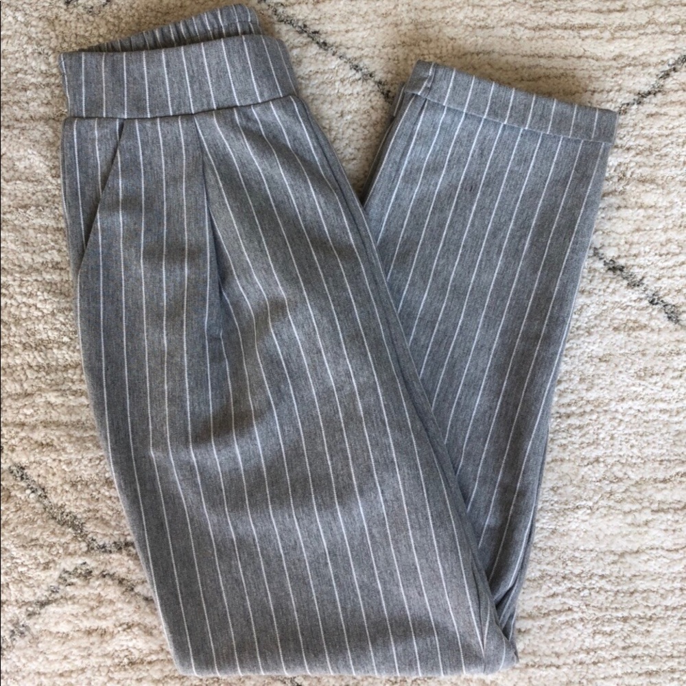 Pinstripe Pants